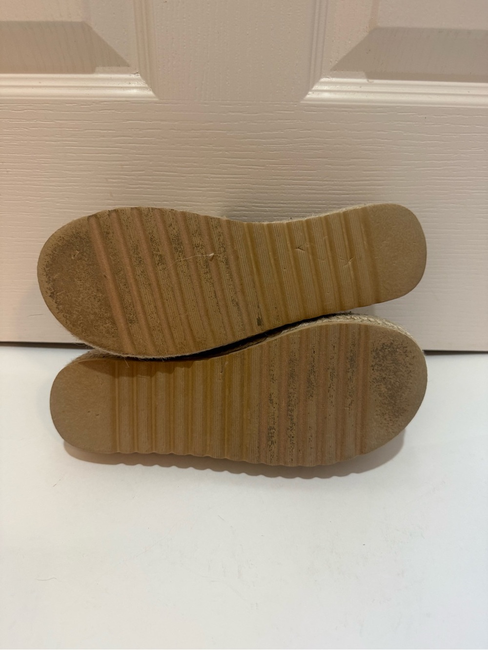 Woven Espadrille Slide Sandals - Natural Beige - Picture 6 of 6